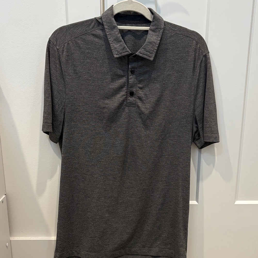lululemon athletica Dark Gray Polo Shirt